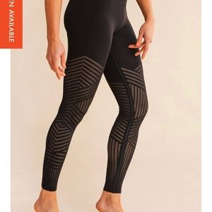 Lululemon barre3 reveal mesh tights size 8